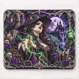 Mousepad Bruxa, Monstro de Corte de Papel