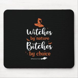 Mousepad Bruxas de Halloween por Nature Birthday