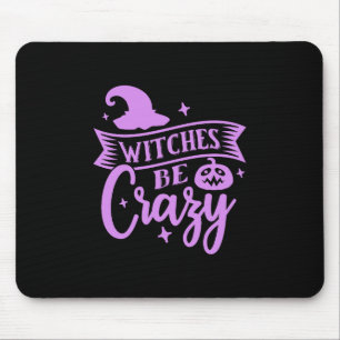 Mousepad Bruxas são pretas e roxas loucas