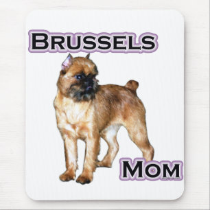 Mousepad Bruxelas Griffon Mãe; Mãe de Bruxelas Griffon