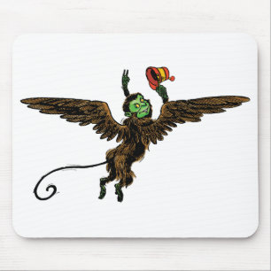 Mousepad Bruxo Vintage do Oz, Macaco Voador Malvado