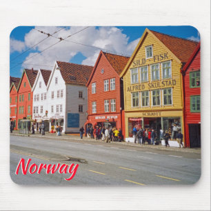 Mousepad Bryggen, Bergen