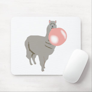 Mousepad Bubble Gum Llama Explosão