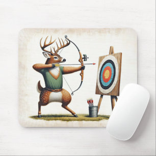 Mousepad Buck Deer com Arco e seta