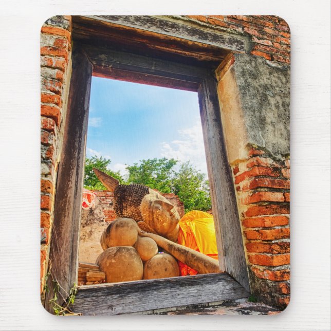 Mousepad Buda deitado, Ayutthaya (Frente)