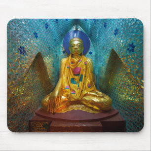 Mousepad Buda em Nicho Ornamentado