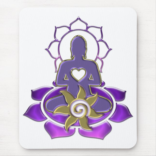 Mousepad BUDA energy | make your own background (Frente)