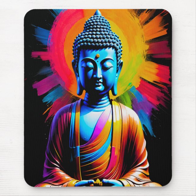 Mousepad Buda - Raios de Tranquilidade (Frente)