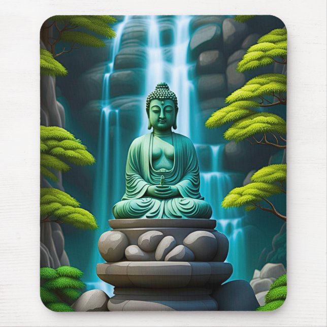 Mousepad Buda Waterfall (Frente)