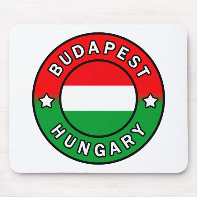 Mousepad Budapest Hungria (Frente)