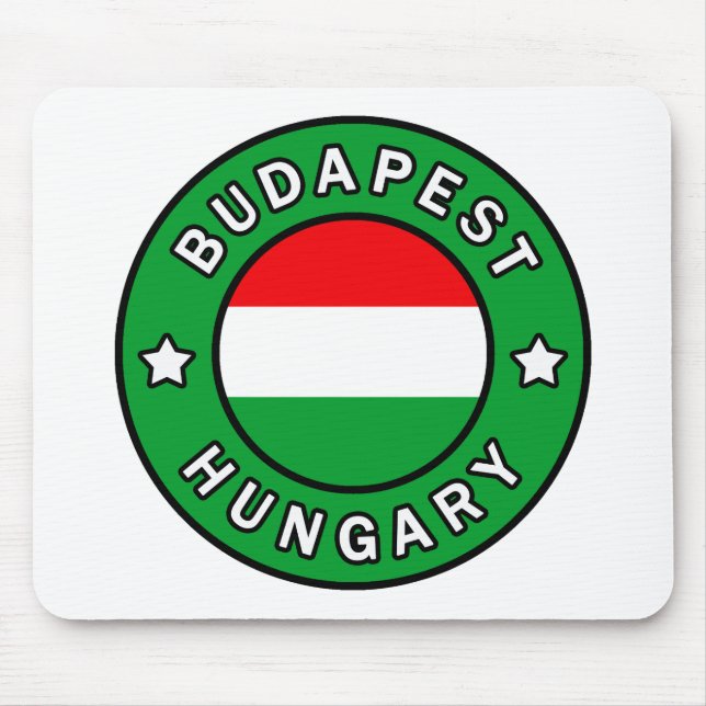 Mousepad Budapest Hungria (Frente)