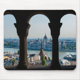 Mousepad Budapeste e o parlamento húngaro