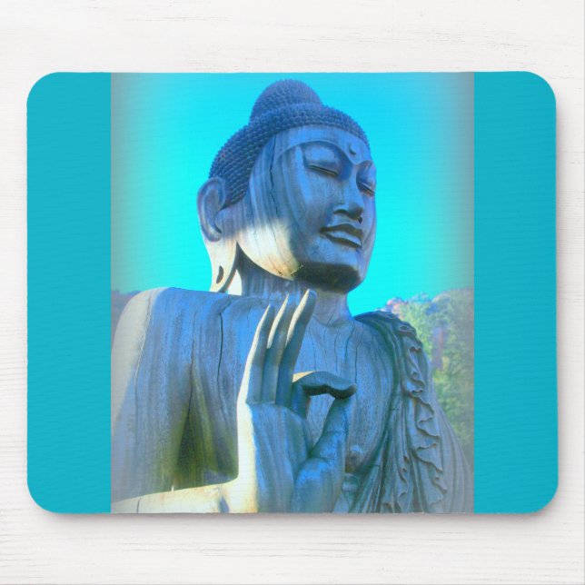 Mousepad buddha azul (Frente)