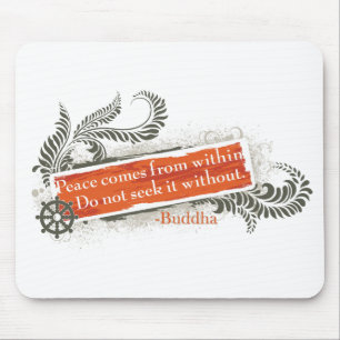 Mousepad Buddha dentro e sem
