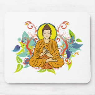 Mousepad Buddha feliz
