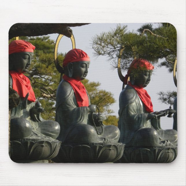 MOUSEPAD BUDDHAS EM MEDITAÇÃO (Frente)