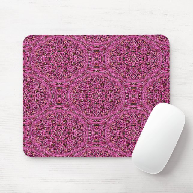 Mousepad Buds Vermelhos Flores.... (Com mouse)