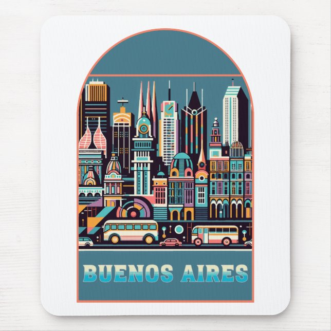 Mousepad Buenos Aires Argentina (Frente)