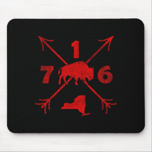 Mousepad Búfalo Nova York Ny _ Código de Área 716