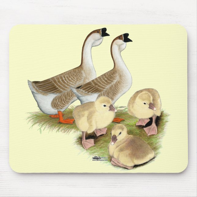 Mousepad Buff African Goose Family (Frente)