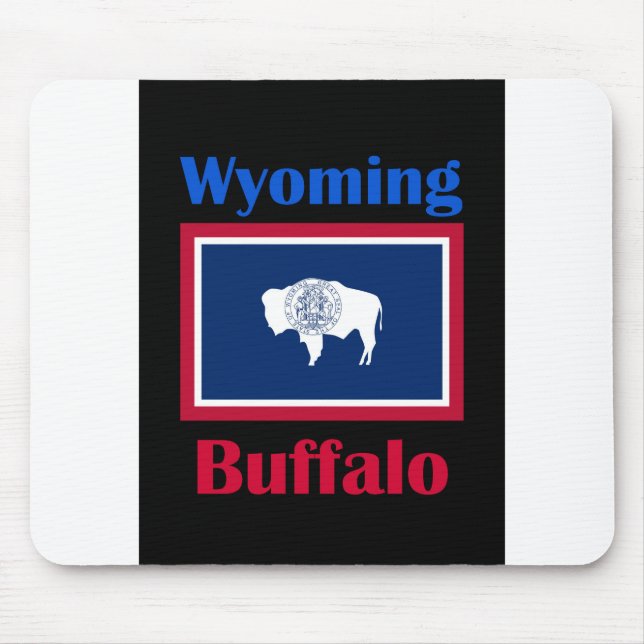 Mousepad Buffalo Wyoming (Frente)