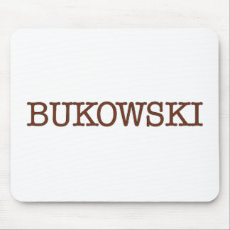Mousepad Bukowski