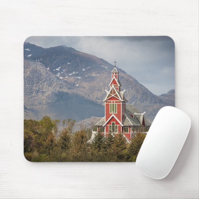 Mousepad Buksnes kirke Lofoten (Com mouse)