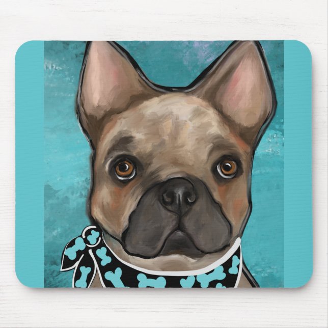 MOUSEPAD BULDOGUE FRANCÊS         (Frente)