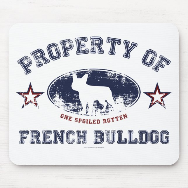 Mousepad Buldogue Francês (Frente)