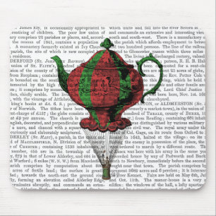 Mousepad Bule voador 2 Vermelho e Verde