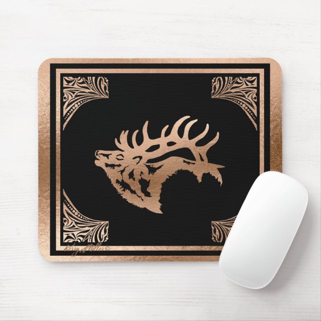 Mousepad Bull Elk (Com mouse)