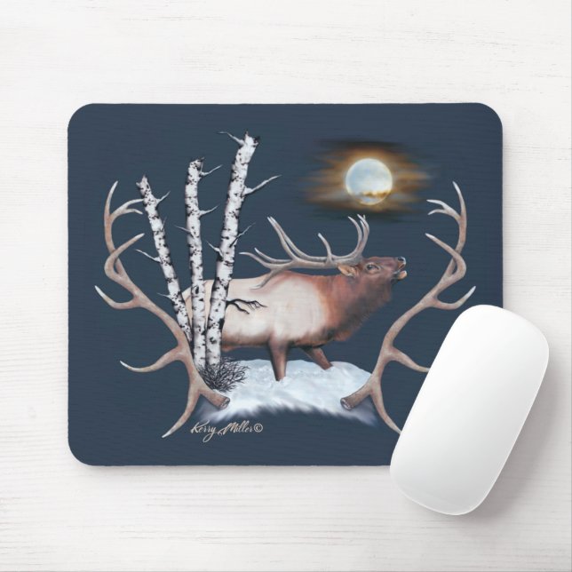 Mousepad Bull Elk (Com mouse)