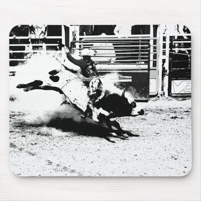 Mousepad Bull Riding Champ (Frente)