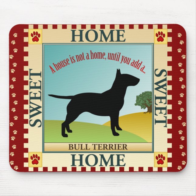 Mousepad Bull terrier (Frente)