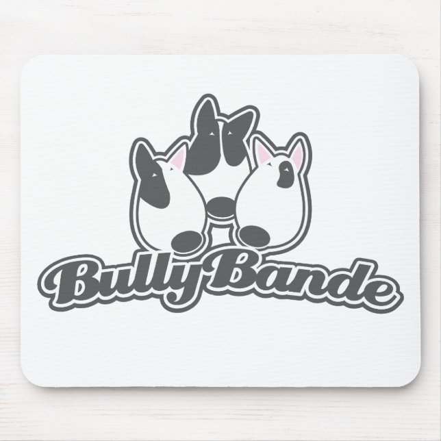 Mousepad Bull terrier - intimidação Bande (Frente)