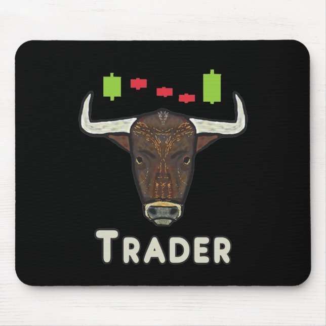 Mousepad Bull Trader (Frente)