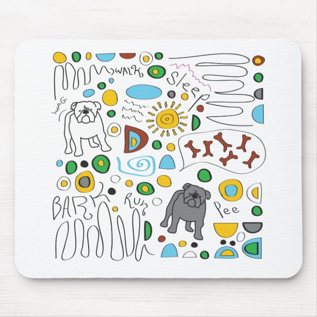 MOUSEPAD BULLDOG (Frente)