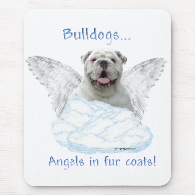 Mousepad Bulldog Angel (Frente)