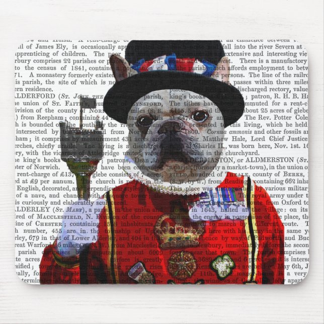 Mousepad Bulldog Beefeater (Frente)