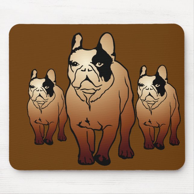 Mousepad Bulldog Francês (Frente)