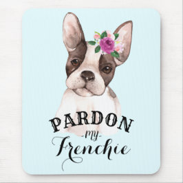 Mousepad Bulldog Francês - Azul