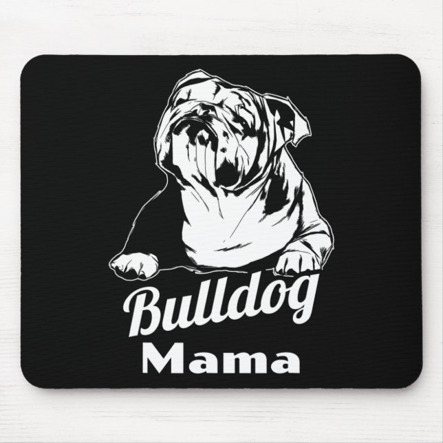Mousepad Bulldog Mama (Frente)
