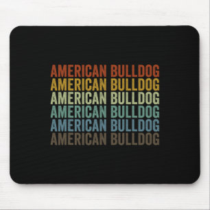 Mousepad Bulldog Retro