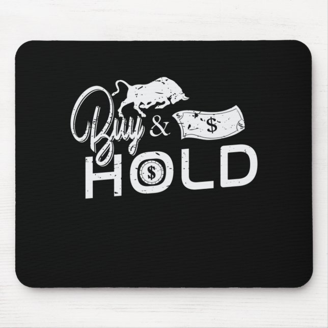 Mousepad Bullenmarkt de comprar e Retenção (Frente)
