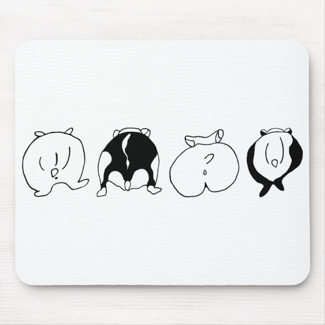 Mousepad Bumbuns de hamster (Frente)