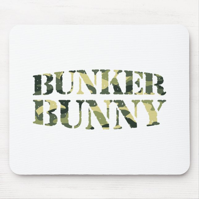 MOUSEPAD BUNKER BUNNY CAMO / CAMOUFLAGE (Frente)