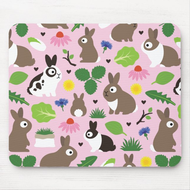 Mousepad Bunnies E Seus Tratamentos (Frente)