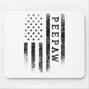Mousepad Bunnyaw Patriótico Americano Bandeira EUA Dia dos