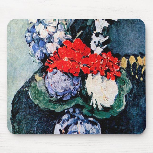 Mousepad Buquê com Little Delft, Paul Cezanne (Frente)