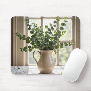 Mousepad Buquê Eucalyptus Na Janela Do Entreposto